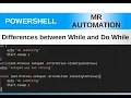 PowerShell S2E12 Do While