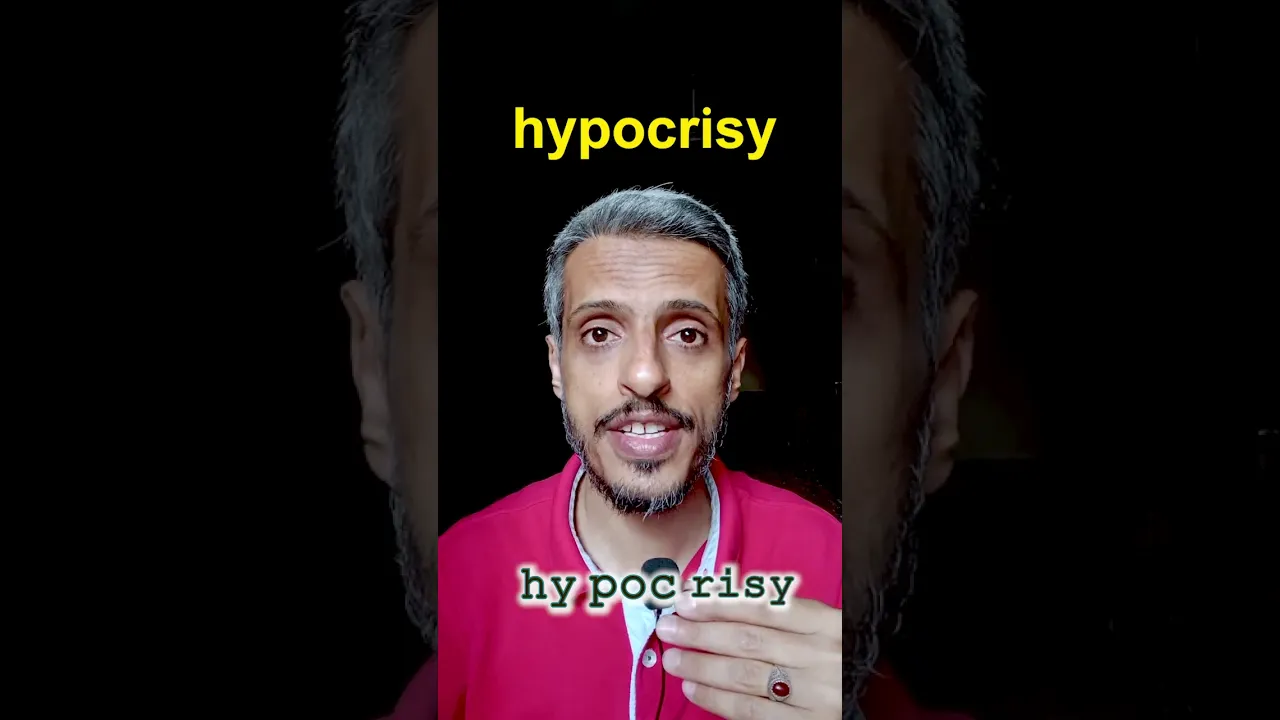 hypocrisy