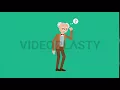 Professor Thinking Animation MOV GIF