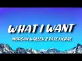 Download Lagu What I Want – Morgan Wallen \u0026 Tate McRae (Lyrics) | Official Lyric Video