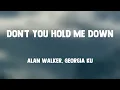 Don't You Hold Me Down - Alan Walker, Georgia Ku (Lyrics Version) 🥃