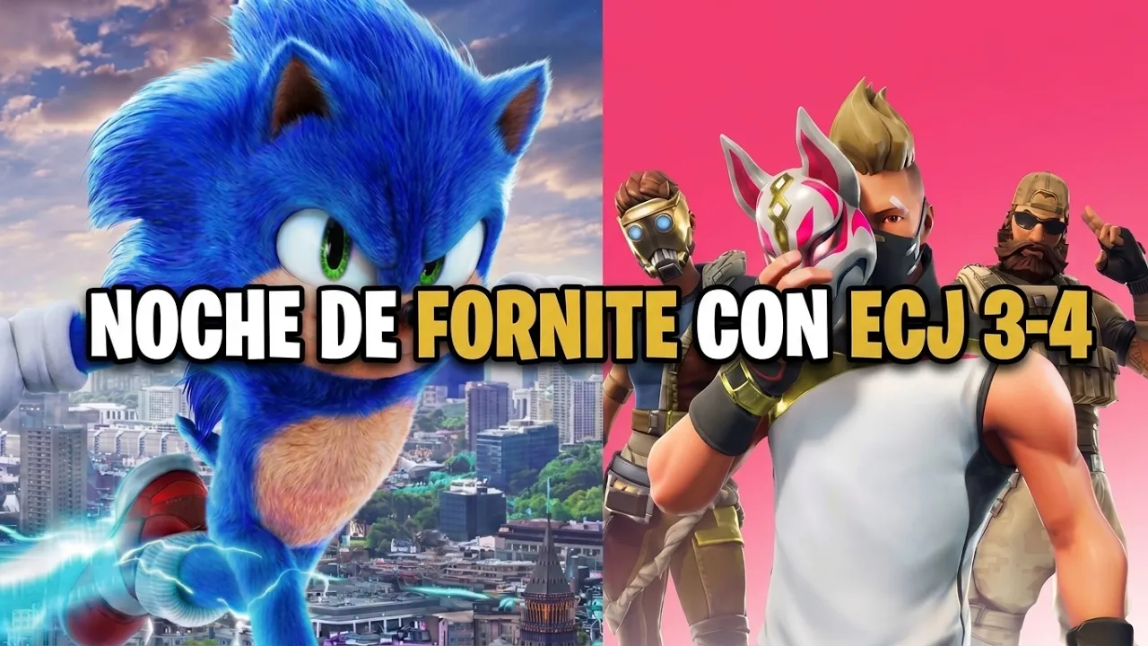SONIC X FORNITE DIA 3