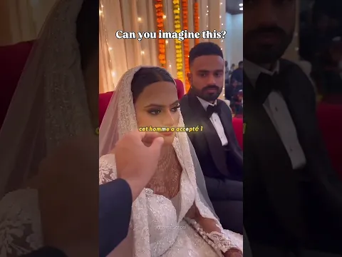 Ce mec a fait une énorme erreur dans son mariage 😳😱