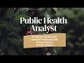 Public Health Analyst Career Secrets Job Description Salary Certifications Careermas Day 11