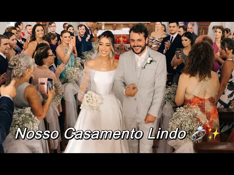 Download MP3 NOSSO CASAMENTO LINDO e EMOCIONANTE | Igreja, Campo e Votos 🌿💍🤍 Vídeo Oficial - Cacá e Thiago