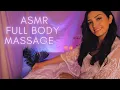 ASMR Full Body Massage Roleplay Scalp Face Legs Foot Massage ASMR Massage with Music Option