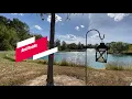 Ashman Black Shepherd Hook 48 Inch Ideal for Use at Weddings Hanging Plant Baskets Garden Decor