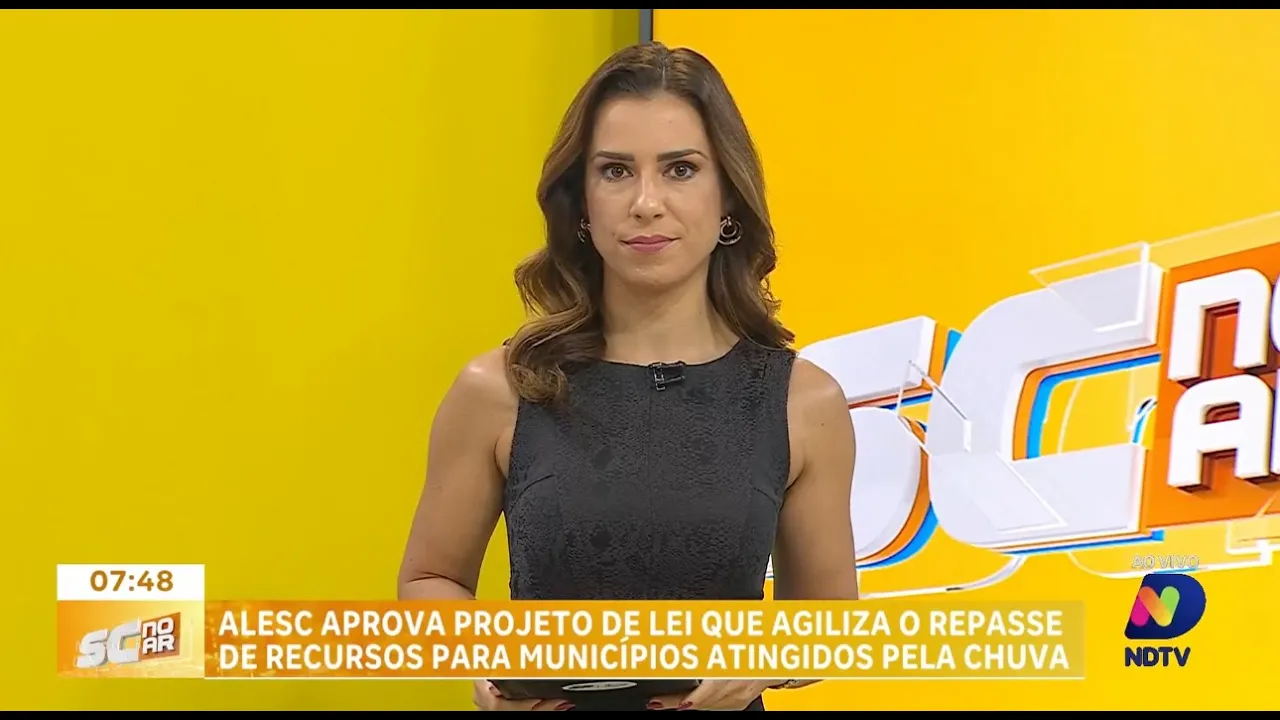 Alesc aprova projeto que agiliza repasse de verbas a municípios afetados pela chuva no Estado