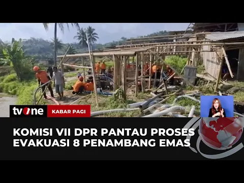 Proses Evakuasi 8 Penambang Emas Masih Terjebak