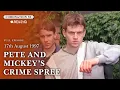 Download Lagu Mickey and Pete's Stealing Spree Continues | 17th August 1997 | Coronation Street Rewind