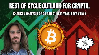 REST OF CYCLE OUTLOOK FOR CRYPTO CHARTS ANALYSIS OF Q4 AND Q1 NEXT YEAR MY VIEW 