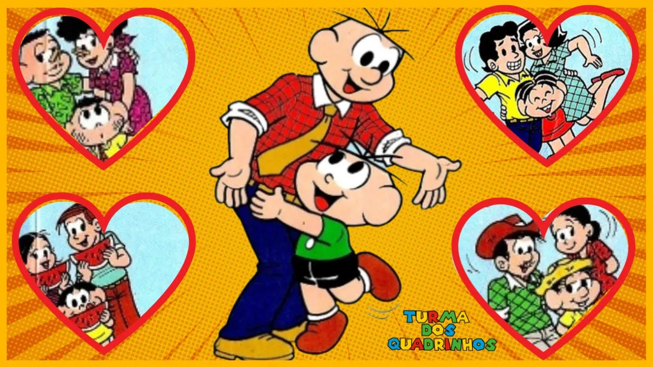 ESPECIAL DIA DOS PAIS: MARATONA COM 8 HISTORINHAS  - QUADRINHOS DA TURMA DA MÔNICA