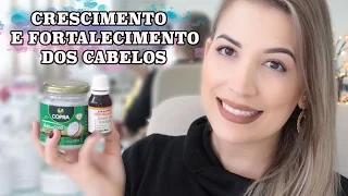 ÓLEO DE COCO + RÍCINO CRESCIMENTO E FORTALECIMENTO DOS CABELOS