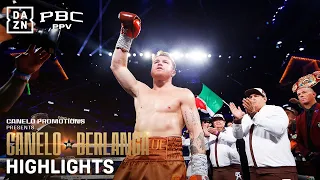 FIGHT HIGHLIGHTS Canelo Alvarez vs Edgar Berlanga