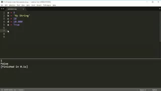 Python Programming Series Operators 3 Comparison Operators