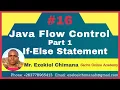If else statement in Java Java Flow Control Statement part 1 with Mr Ezekiel