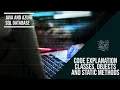 How to Pt 5 Create a Java Azure SQL Database Code Explanation Classes Objects Static Methods