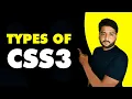 Types of CSS3 Inline Internal and External CSS CSS Selectors Web Development Najeeb Ullah
