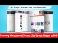 Complete Online Learning Management System LMS project in PHP 100 Free Download