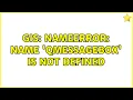 GIS NameError name QMessageBox is not defined 2 Solutions