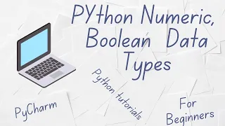 4 Numeric int float complex and Boolean Data types type function in python For beginners