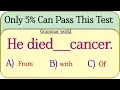 Are You Smarter Than 95 of people Take This Ultimate Grammar Test