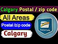 Calgary all area postal code list