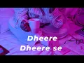 Download Lagu Dheere Dheere  se - kumar sanu - Anuradha Paudwal 