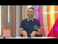 Abel Pintos presentó en Nosotros a la mañana su inédita bachata que grabó con Francisca Valenzuela