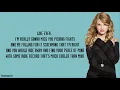 Download Lagu WE ARE NEVER EVER GETTING BACK TOGETHER - TAYLOR SWIFT (Lyrics)