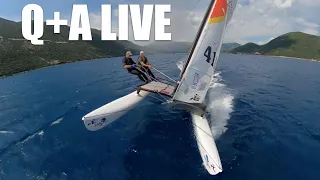 Q+A Live – Your Catamaran Sailing Problems – Solved?