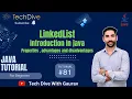 LinkedList Introduction In java Collections Framework Tutorial