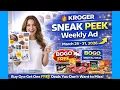 Kroger SNEAK PEEK Weekly Ad March 25 - 31 2026