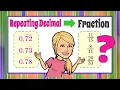 Repeating Decimals to Fractions 8 NS A 1 Grade 8 Math