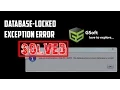 how to solve database is locked Exception error or database is in use error java tutorial