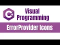Visual Programming C Error Provider Custom Icons