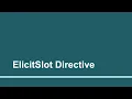 ElicitSlot Directive Part - 26 Create custom Alexa skill using AWS Lambda function