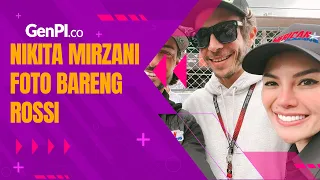 Nikita Mirzani Pamer Foto Bareng Valentino Rossi, Kok Bisa?