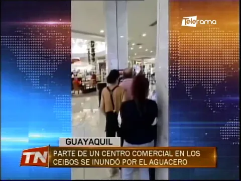 Una fuerte lluvia se registró este domingo en la ciudad