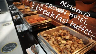 Breakfast Buffet at Lobby Atrium Crown Hotel Perth