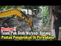 Mantap‼️Utusan Pak Dedi Mulyadi Datang Pantau Excavator Keruk Kali Di Purwadana