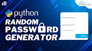 How to Create a Random PASSWORD Generator using Python Program Hindi