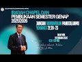 Lagu Ibadah Pembukaan Semester Genap Tahun Akademik 2025/2026 | Rabu, 11 Februari 2026 | 08.00 WIB