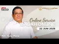 Download Lagu Ibadah Minggu Live Streaming 22.06.2025 bersama Pdt. Tony Mulia