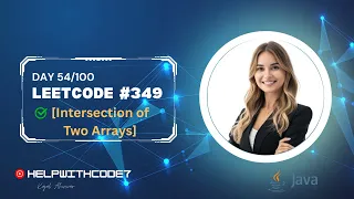 Intersections of Two Arrays Leetcode 349 Java Easy Solution