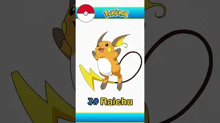 أسماء شخصيات بوكيمون 1 Shorts 