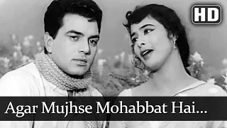 Download Agar Mujhse Mohabbat Hai (HD) - Aap Ki Parchhaiyan Song - Dharmendra - Supriya Choudhury MP3