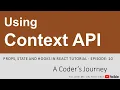 Props State and Hooks in React - Modular Component Architecture