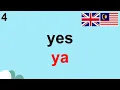 Download Lagu Malay: Travel Words: Bahasa Inggeris: 30 most common words in English-Bahasa Malaysia