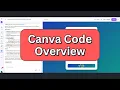 Canva Code Overview